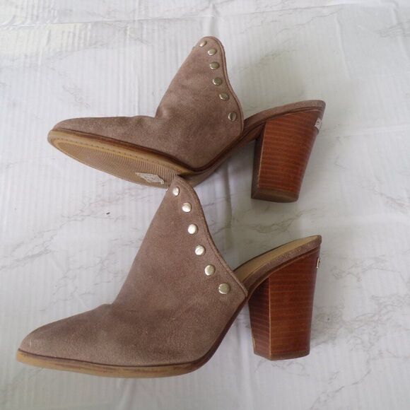 Mickael kors suede clogs 9 - Picture 6 of 11